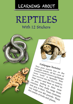 Paperback Learning about Reptiles Book