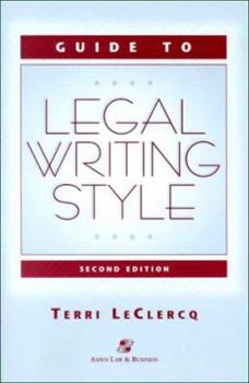 Paperback Guide to Legal Writing Style Book