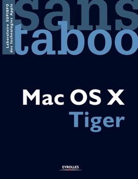 Paperback Mac OS X Tiger [French] Book