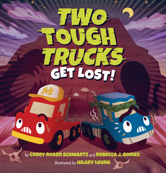 Hardcover Two Tough Trucks Get Lost! Book