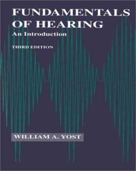 Hardcover Fundamentals of Hearing : An Introduction Book