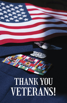 Paperback Patriotic Bulletin: Thank You (Package of 100) Book