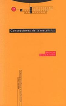 Paperback Concepciones de la metafísica: Vol. 17 [Spanish] Book