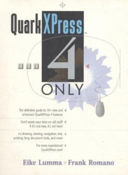 Paperback QuarkXPress 4 Only Book