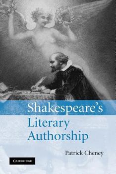 Paperback Shakespeare's Literary Authorship Book
