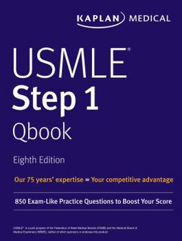 Paperback USMLE Step 1 Qbook: 850 Exam-Like Practice Questions to Boost Your Score Book