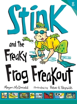 Hardcover Stink and the Freaky Frog Freakout Book