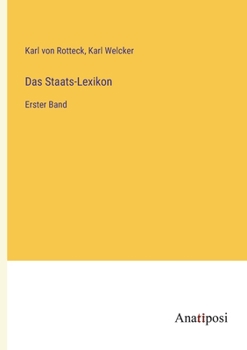 Paperback Das Staats-Lexikon: Erster Band [German] Book