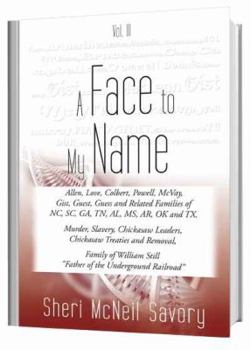 Hardcover A Face to My Name, Vol. III, First Edition [Large Print] Book