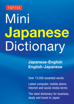 Paperback Mini Japanese Dictionary: Japanese-English, English-Japanese Book