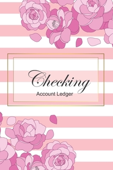 Paperback Checking Account Ledger: Simple Cash Book Monthly and daily income and expense tracker - 100 pages 6 Column Personal Payment Checking Record Re Book