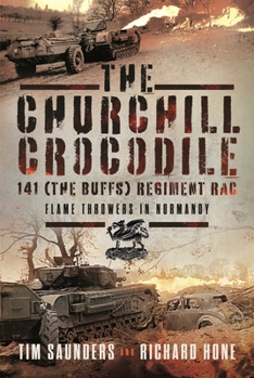 Hardcover The Churchill Crocodile: 141 Regiment Rac (the Buffs) Book