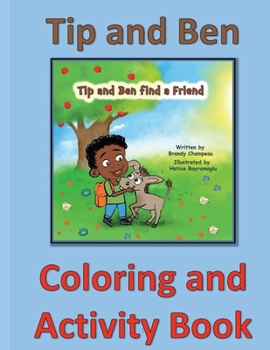 Paperback Tip and Ben Find a Friend Coloring and Activity Book