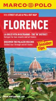 Paperback Florence Marco Polo Guide [With Map] Book