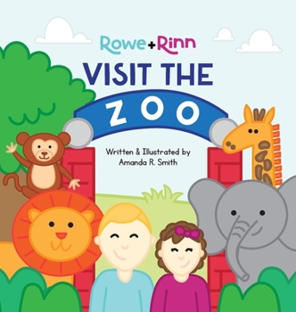 Hardcover Rowe+Rinn Visit the Zoo Book