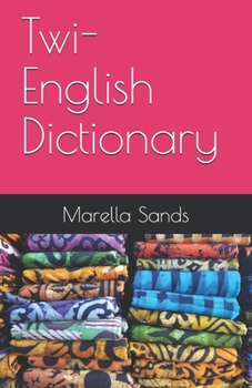 Paperback Twi-English Dictionary Book