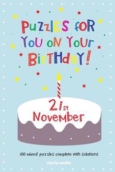 Paperback Puzzles for you on your Birthday - 21st November Book