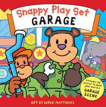 Hardcover Snappy Playset Garage Book