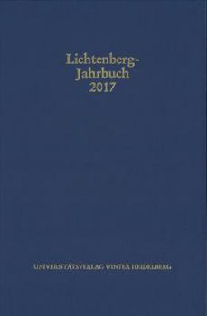 Hardcover Lichtenberg-Jahrbuch 2017 [German] Book