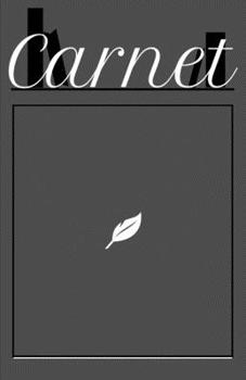 Carnet: Carnet de prise de notes broché | 14x21.5 cm, 120 pages | Lignes confortables avec petite marge et ligne d'entête | Design sobre et élégant | Couverture semi rigide satinée (French Edition)