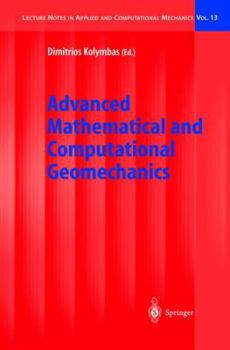 Hardcover Advanced Mathematical and Computational Geomechanics Book
