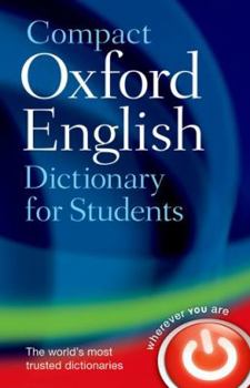 Paperback Compact Oxford English Dictionary: For University and College Students Book