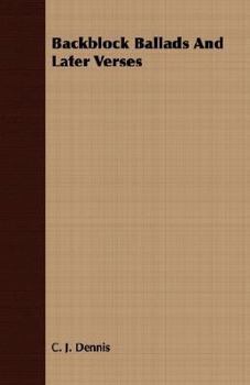 Paperback Backblock Ballads And Later Verses Book