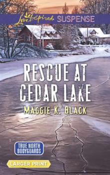 Mass Market Paperback Rescue at Cedar Lake [Large Print] Book