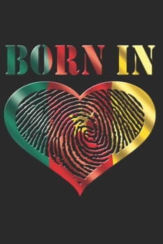 CAMEROON NOTEBOOK: Cameroon Notebook | college book | diary | journal | booklet | memo | composition book | 120 sheets - Dot Grid paper 6x9 inch