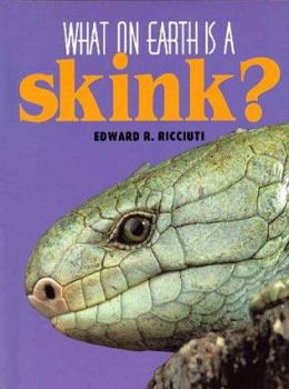 Hardcover What on Earth is a Skink? Book