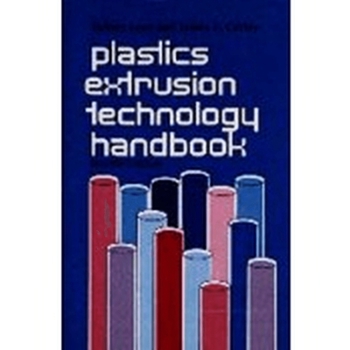 Hardcover Plastics Extrusion Technology Handbook Book