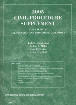 Paperback Civil Procedure Supplement Book