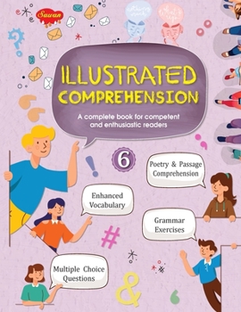 Paperback Illustrated Comprehension -6 Book