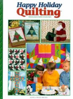 Hardcover Happy Holiday Quilting Book