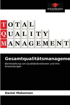 Paperback Gesamtqualitätsmanagement [German] Book