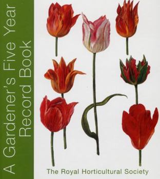 Hardcover RHS Five Year Gardener's Record Book