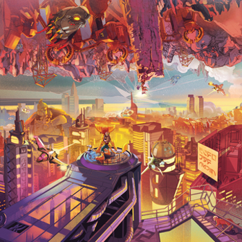 Vinyl Rachet & Clank:Rift Apart  2 Lp Book