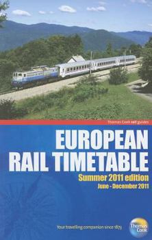 Paperback European Rail Timetable Summer 2011 Book