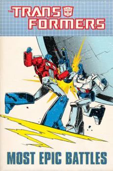 Paperback Transformers: Most Epic Battles Book