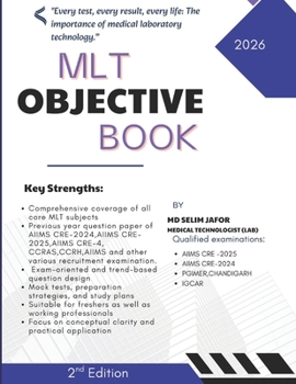 Paperback MLT OBJECTIVE BOOK BY MD SELIM JAFOR Book