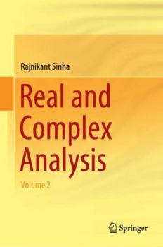 Hardcover Real and Complex Analysis: Volume 2 Book