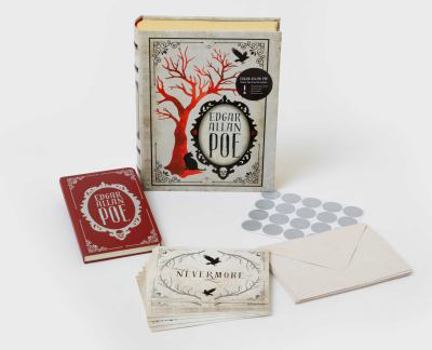 Hardcover Edgar Allan Poe Deluxe Note Card Set (with Keepsake Book Box) Book