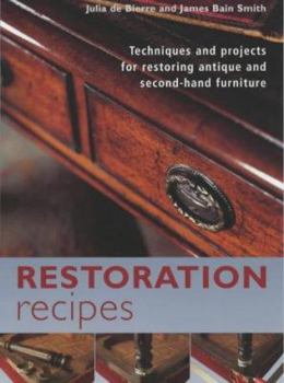 Paperback Restoration Recipes : A Sourcebook of Techniques and Projects for Restoring Antique and Second-Hand Furniture Book