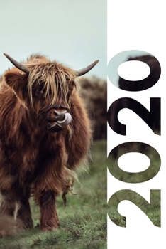 2020: Scottish secret santa ideas helpful Planner Calendar Organizer Daily Weekly Monthly Student Diary for researching cow themed gift baskets