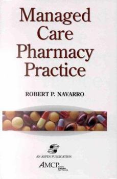 Hardcover Managed Care Pharmacy Practice Book