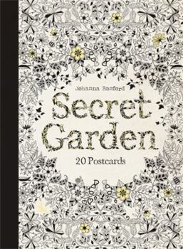 Card Book Secret Garden: 20 Postcards Book