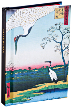 Hardcover Hiroshige Mini Notebook Book