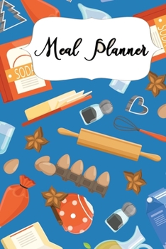 Paperback Meal Planner: Grocery List With Weekly Meal Planner Book