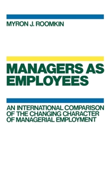 Hardcover Managers as Employees Book