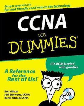 Paperback CCNA for Dummies [With CDROM] Book